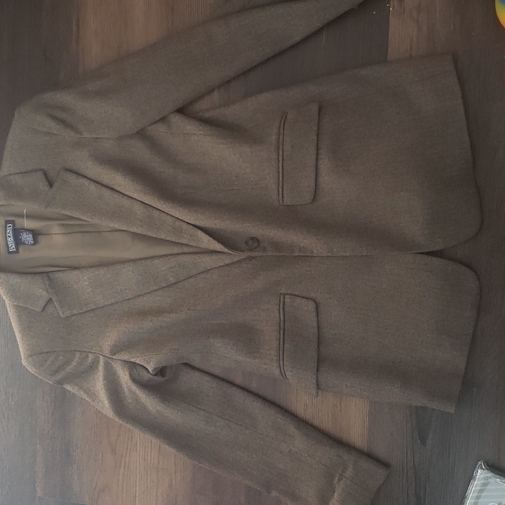 Wool Land’s End Brown Blazer